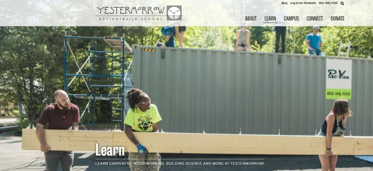 Yestermorrow Design/Build School: Tiny House Design, Online, January 16