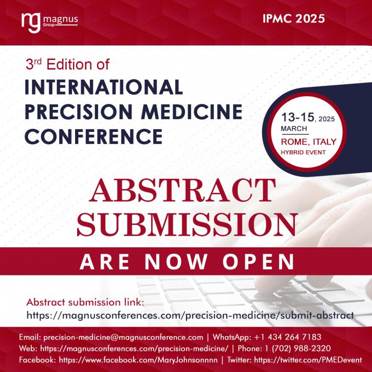 Abstract submissions are open now