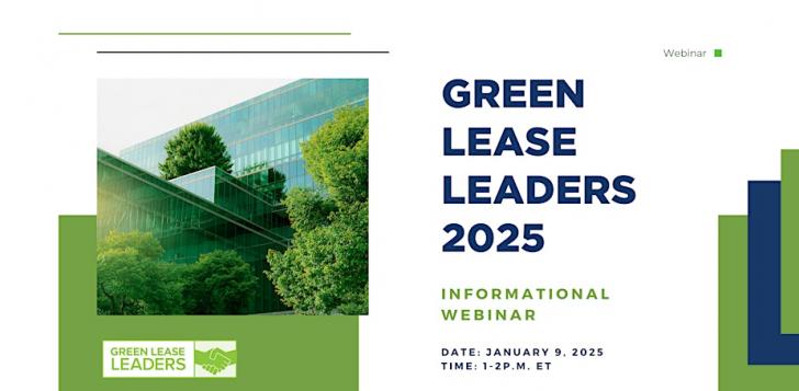 Green Lease Leaders 2025 Informational Free Webinar