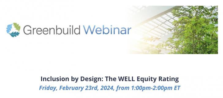 Inclusion by Design: The WELL Equity Rating