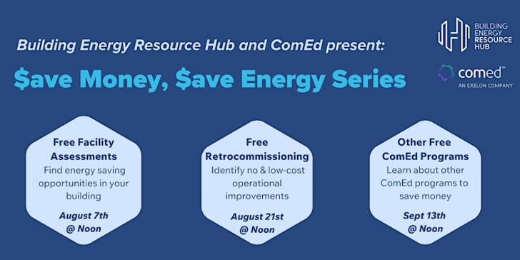 Free Webinar: $ave Money, $ave Energy Series #2: ComEd's Free Retro-commissioning