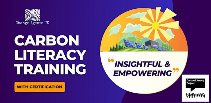 Carbon Literacy Training for Change Agents