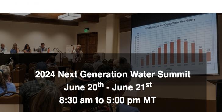 2024 Next Generation Water Summit