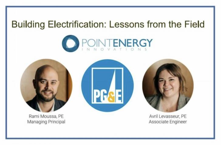 Free Webinar: Building Electrification: Lessons from the Field (2 Part Series)