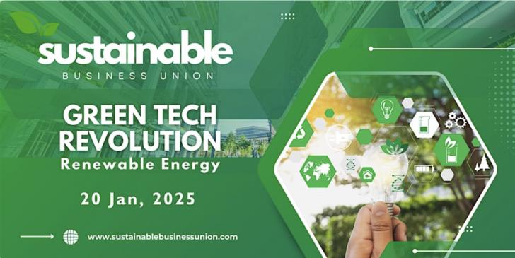 Free Webinar: Green Tech Revolution, Sustainable Business Union